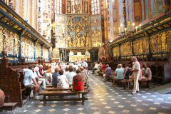 Poland - Krakow - Rynek Square - St. Mary's Basilica