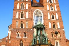 Poland - Krakow - Rynek Square - St. Mary's Basilica