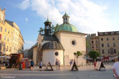 Poland - Krakow - Rynek Square - Church of St. Wojciech