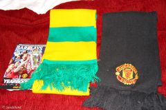 England - Liverpool - Manchester United fan stuff at Liverpool hotel