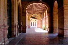 Spain - Andalucia - Sevilla - Parque de Maria Luisa - Plaza de Espana