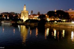 Spain - Andalucia - Sevilla - Rio Guadalquivir seen from San Telmo