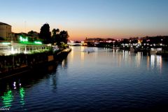 Spain - Andalucia - Sevilla - Rio Guadalquivir seen from San Telmo