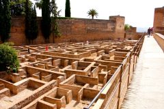 Spain - Andalucia - Granada - Alhambra - Alcazaba