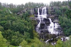 Hordaland - Voss - E16 - Tvindefossen