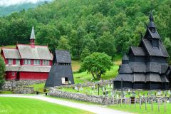 Sogn og Fjordane - Lærdal - Borgund stavkirke
