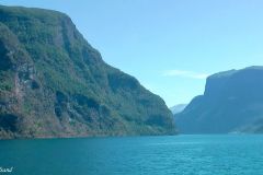 Sogn og Fjordane - Lærdal - Sognefjorden - Ferjesambandet Kaupanger-Gudvangen