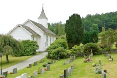 Hordaland - Kvinnherad - Utåker - Holmedal kirke
