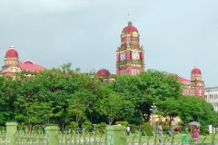 Myanmar - Yangon - Mahabandoola Garden - High Court