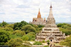 Myanmar - Bagan - View from Shwegugyi Pahto (Ananda Pahto)