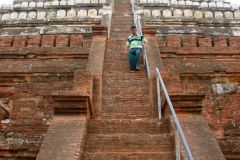 Myanmar - Bagan - View from Shwesandaw Paya