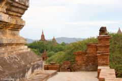 Myanmar - Bagan - View from Shwesandaw Paya