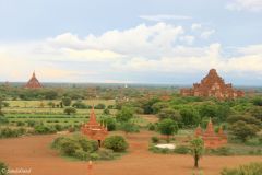 Myanmar - Bagan - View from Shwesandaw Paya