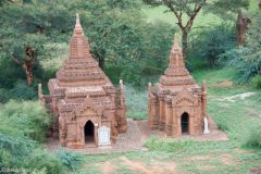 Myanmar - Bagan - View from Shwesandaw Paya