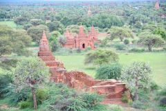 Myanmar - Bagan - View from Shwesandaw Paya