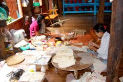 Myanmar - Inle Lake - Paper maker