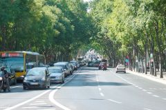 Portugal - Lisboa - Praça Restauradores - Av. de Liberdade