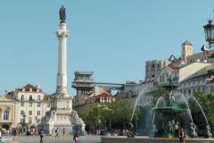 Portugal - Lisboa - Praça Dom Pedro IV
