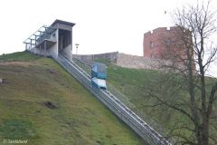 Lithuania - Vilnius - Funicular up the Gediminas Hill
