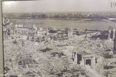 Poland - Warsaw (Warszawa) - Royal Castle - Exhibition showing what the city looked like after the war