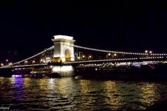 Hungary - Budapest - Chain Bridge (Széchenyi Lánchíd)