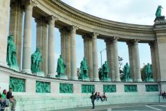 Hungary - Budapest - Heroes' square (H?sök tere)