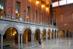 Sweden - Stockholm - Stadshuset - Blå hallen