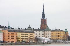 Sweden - Stockholm - View from Stadshuset towards Riddarholmen