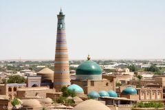 Uzbekistan - Khiva - Itchan Kala - Minaret of Islam-Khodja
