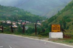 Bhutan - Road sign