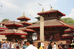 Nepal - Kathmandu - Durbar Square - Mahadev Parvati Temple complex