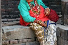 Nepal - Kathmandu Valley - Bhaktapur - Dattatreya Temple