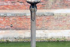 Nepal - Kathmandu Valley - Bhaktapur - Durbar Square - Royal Palace - Snake Pond