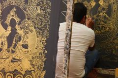 Nepal - Kathmandu Valley - Bhaktapur - Painting School