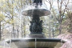 USA - New York - Central Park - Bethesda Terrace and Fountain