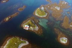 Nordland - Røst - A shot from the air