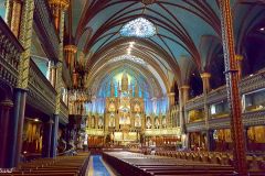Canada - Montreal - Basilique Notre-Dame de Montreal