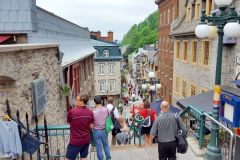 Canada - Quebec City - Escalier Casse-Cou