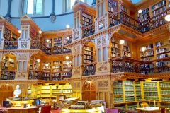 Canada - Ottawa - Parliament Hill - Inside the Parliament building - The library