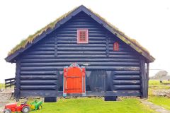 Denmark - Faroe Islands - Kirkjubøur - Roykstovan