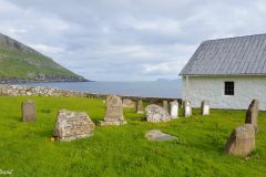 Denmark - Faroe Islands - Kirkjubøur - Olavskirkjan