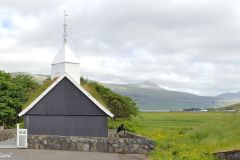 Denmark - Faroe Islands - Hvalvikar kirkja (1829)
