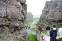 Iceland - Golden Circle - Thingvellir - Almannagjá