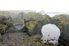 Iceland - Snæfellsnes - Arnarstapi - Gatklettur