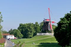 Belgium - Bruges - Kruisvest - Sint-Janshuismolen