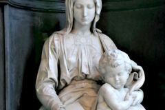 Belgium - Bruges - Church of Our Lady - Michelangelo's Madonna and Child