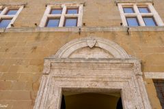 Italy - Toscana - Pienza - Piazza Pio II - Palazzo Borgia
