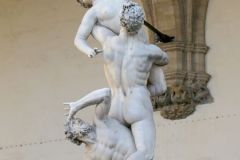 Italy - Toscana - Firenze - Piazza della Signoria - Loggia dei Lanzi