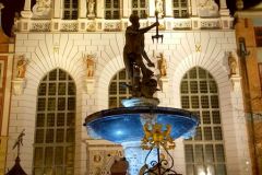 Poland - Gdansk - Neptune Fountain - Artus Court