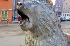 Poland - Gdansk - Royal Chapel - St. Mary's Basilica - Lion Fountain